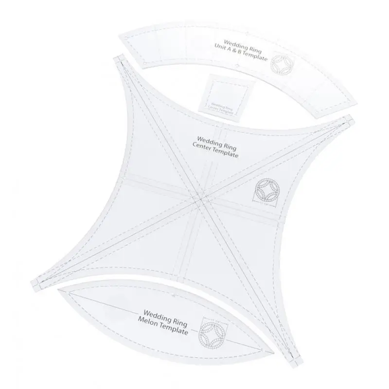 

Многоцелевой двойной Свадебный шаблон набор инструментов для шитья и квилтинга