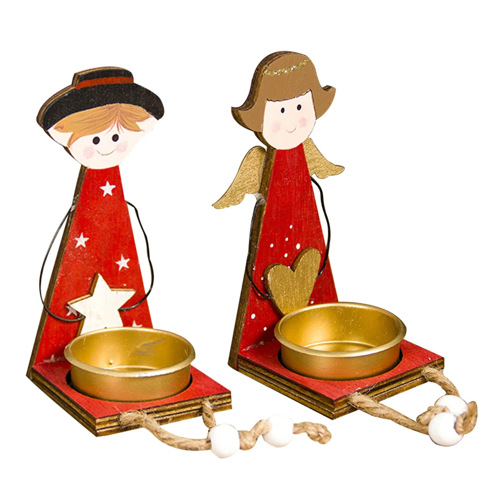 Рождественский подсвечник из дерева орнамент скандинавские звезды