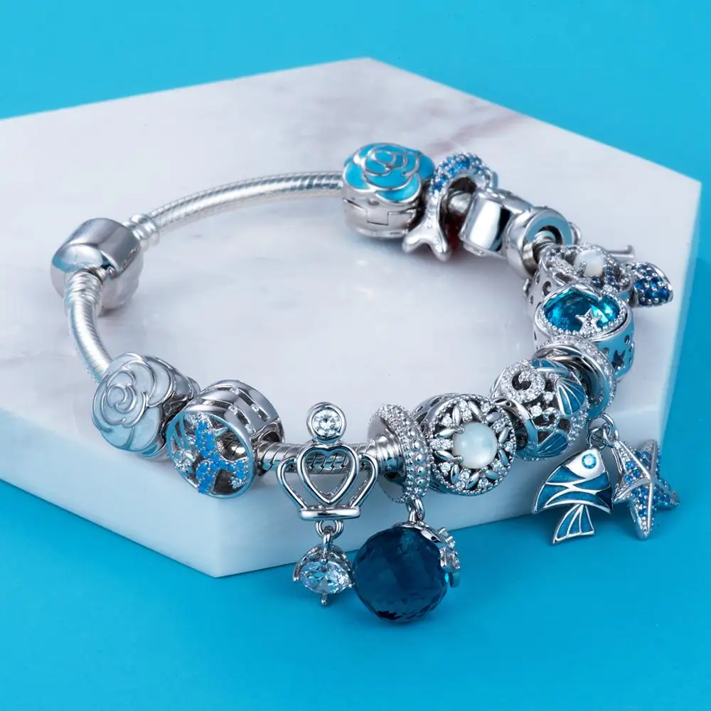 Перфорированная ткань с подвеской изображением короны 925 пробы серебро