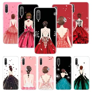 Beautiful Wedding Dress Girl Phone Case For Xiaomi Redmi Note 10 11 9 8 10S 11S 11T 11E Pro 9T 9S 8T 7 6 5 5A 4 5G Max Cover Coq