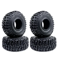 4pcs 115mm 1 9 rubber mud grappler tires for 110 rc crawler axial scx10 scx10 ii 90046 90047 trx 4 defender g500 trx 6 g63