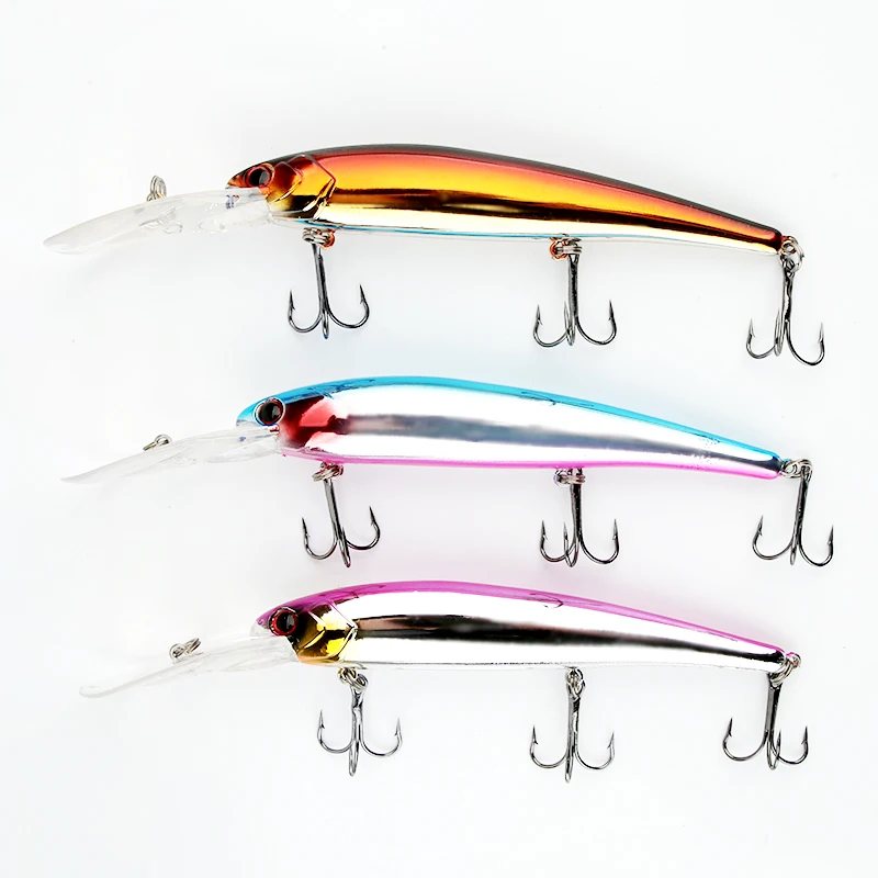 ARDEA рыболовные приманки Minnow плавающие 145 мм 18 г Длинные литые для дайвинга isca