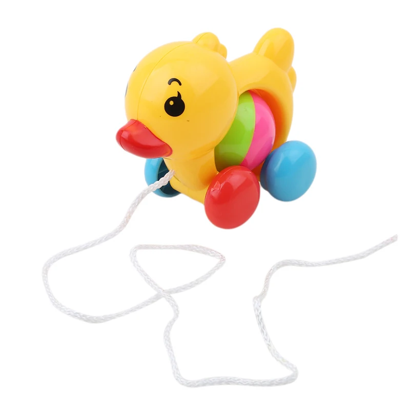 Милая игрушка для улицы игрушки маленькая утка щенок младенец малыш веревка