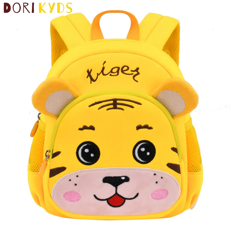 

DORIKYDS 3D Tiger Kindergarten School Bags High Quality Children Toddler Backpack Cartoon Bag for Boys Girls Mochila Infantil