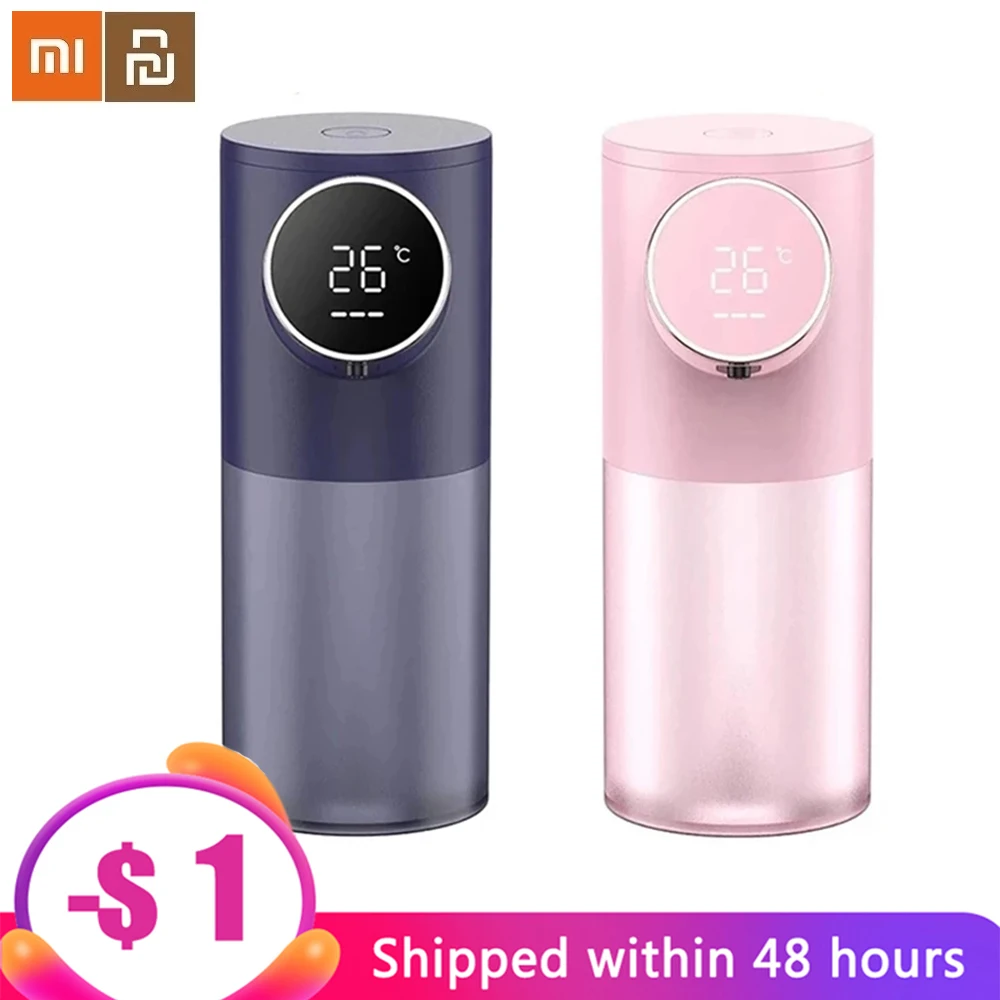 Дозатор жидкого мыла Xiaomi, 320 мл, с USB-зарядкой - изображение