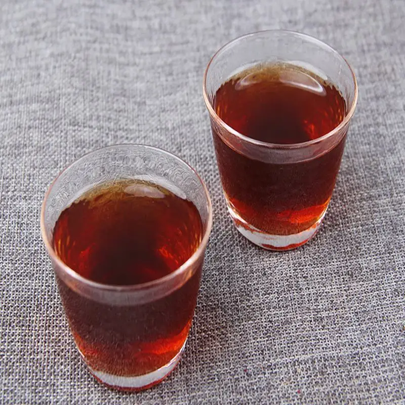 

7A China Yunnan Scented Tea Xiaotuo Tea Pot Rose Pu'er Ripe Tea Combination Herbal Tea Red Rose Tea Green Food For Health Care