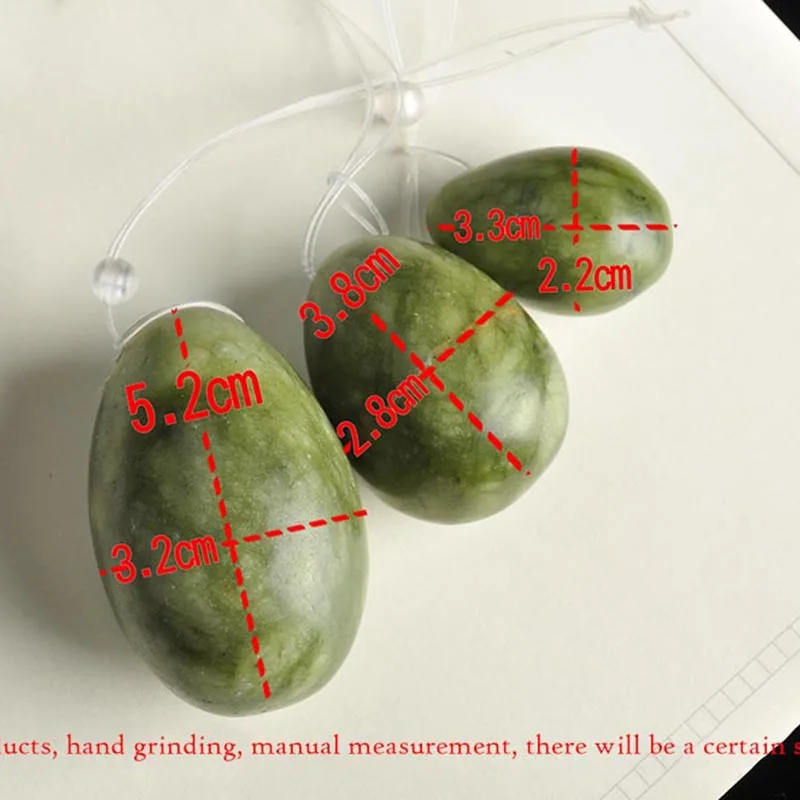 3 шт./компл. зеленый кварц Yoni нефритовый женский кигель тренажер массажер