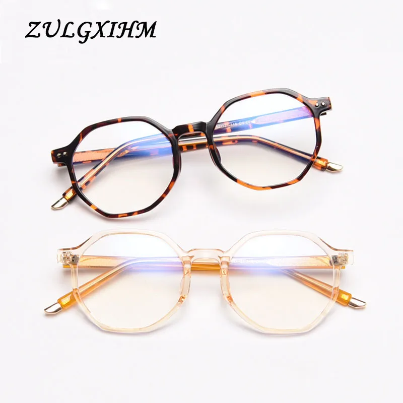 Оправа для очков в ретро стиле с защитой от синего света модные очки форме алмаза