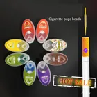 100 шт. Смешанные фруктовые вкусы мятный вкус Лед Сигареты поп бусины сигарета поппинг капсулы для фотофильтра инструмент для курения