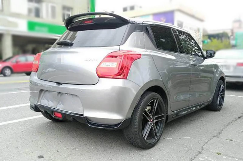 Высококачественный ABS Автомобильный задний спойлер на крыше для Swift спойлер