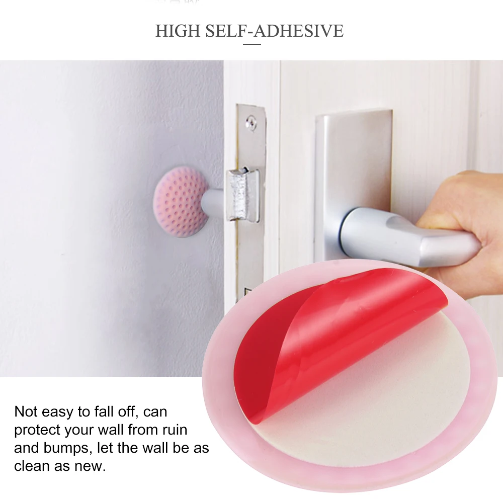 Настенная Наклейка резиновая ручка для стайлинга гольф утолщенная Бесшумная