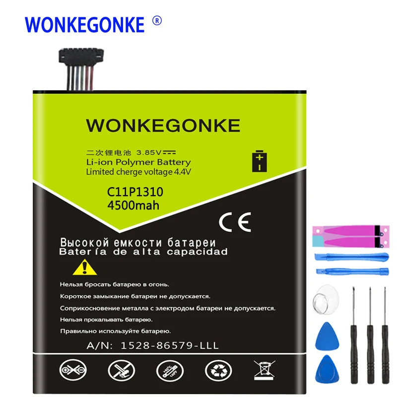 Аккумулятор WONKEGONKE C11P1310 для ASUS Для FonePad 7 ME372 ME372CG K00E Аккумуляторы Bateria|Аккумуляторы