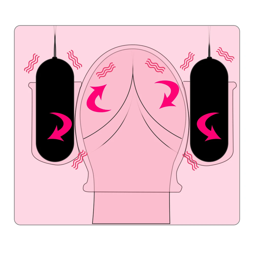 Пенис насос-вибратор УВЕЛИЧЕНИЕ ЧЛЕНА Glans тренажер Задержка эякуляции мужской