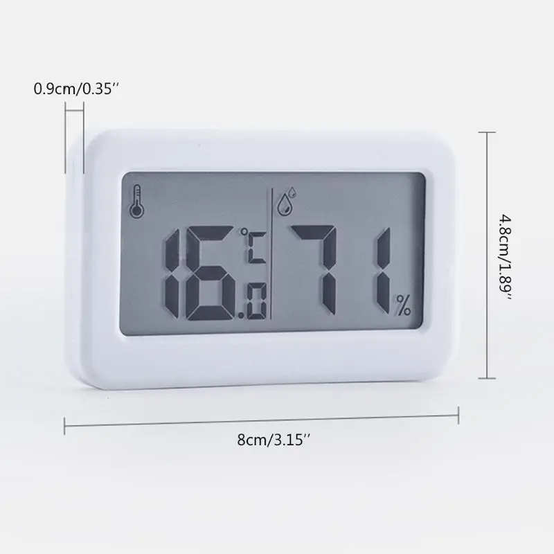 

Electronic Thermometer Hygrometer Digital Large Screen Humidity Monitor Display