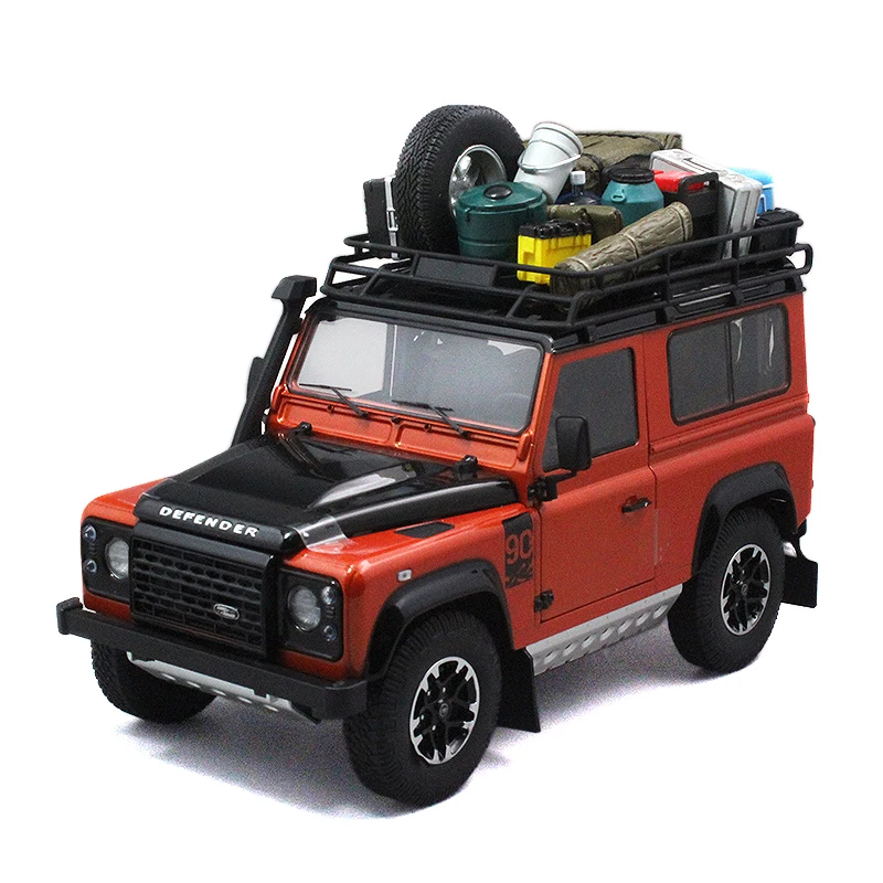 Century Dragon-escena de modelo de coche todoterreno, accesorios de escena, 1:18-2