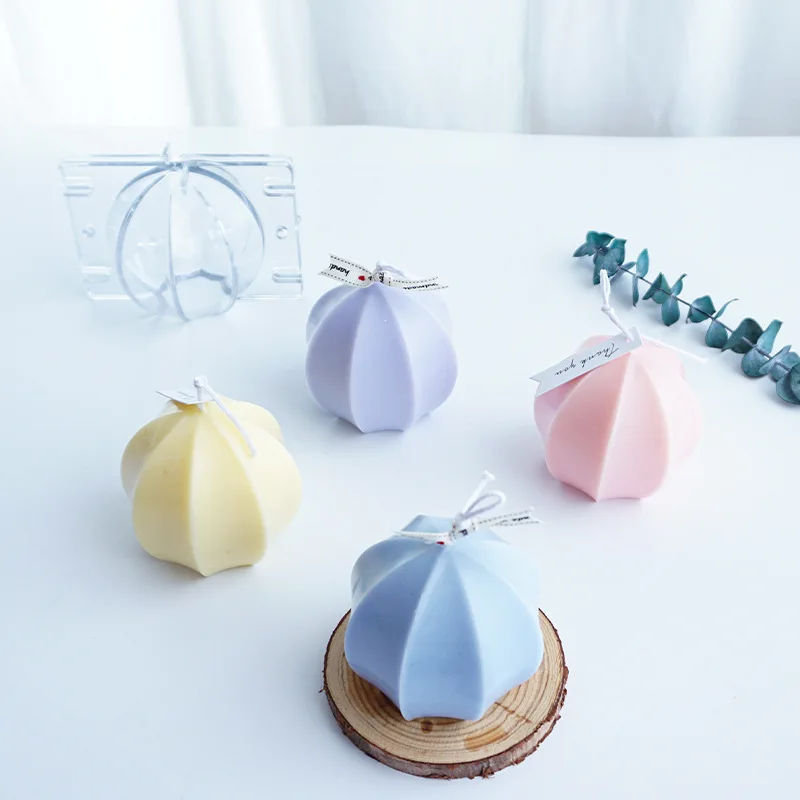 

1 Pcs Candle Mold Diy Candle Making Model Handmade Crafts Candle Making Molds Spherical Shaped Plaster Aromatherapy Candle Mould