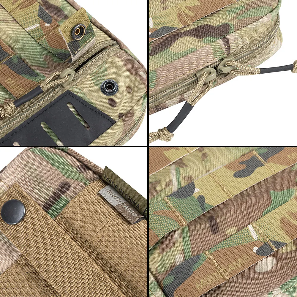 Отличные Элитные бизань охотничий нейлон Molle EDC сумка Открытый многоцелевой тактический Набор инструментов военные Твердые поясные сумки на молнии