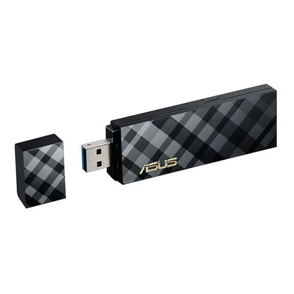 ASUS USB-AC55 Wifi адаптер AC1300 ноутбук Настольный потоковый двухдиапазонный USB3.0 2 4 ГГц и 5