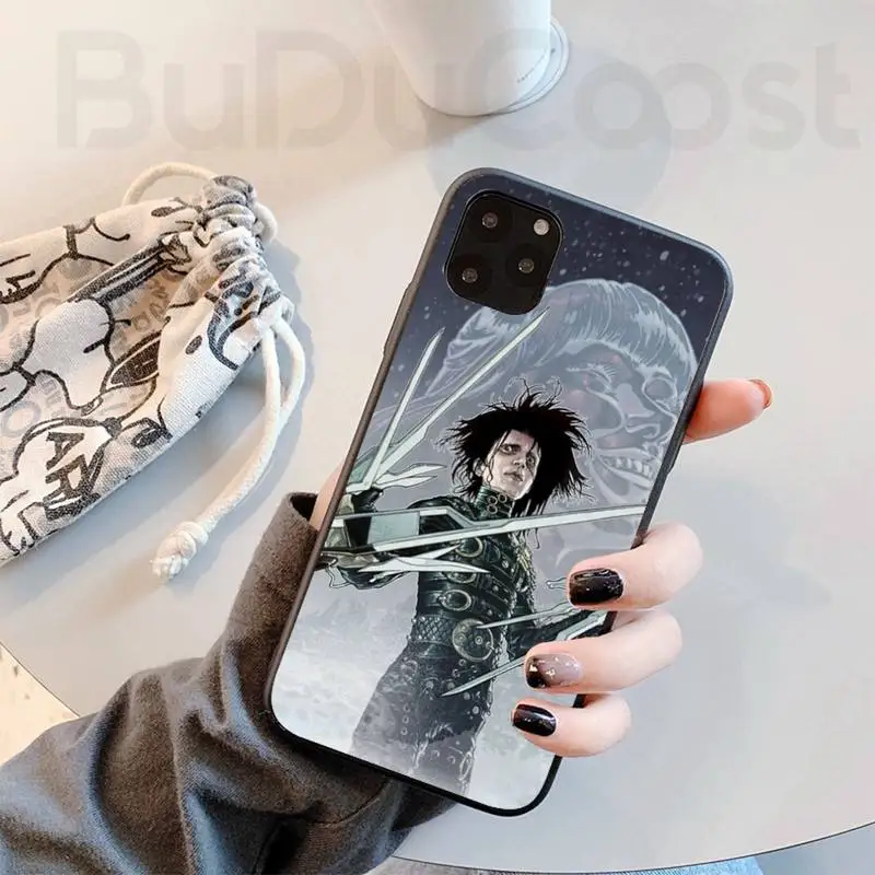 Чехол для телефона Riccu Edward Scissorhands iphone 11 12 Pro Max X XS XR MAX 8plus 7 6S plus 5s se 7plus SE 2020|Бамперы| |