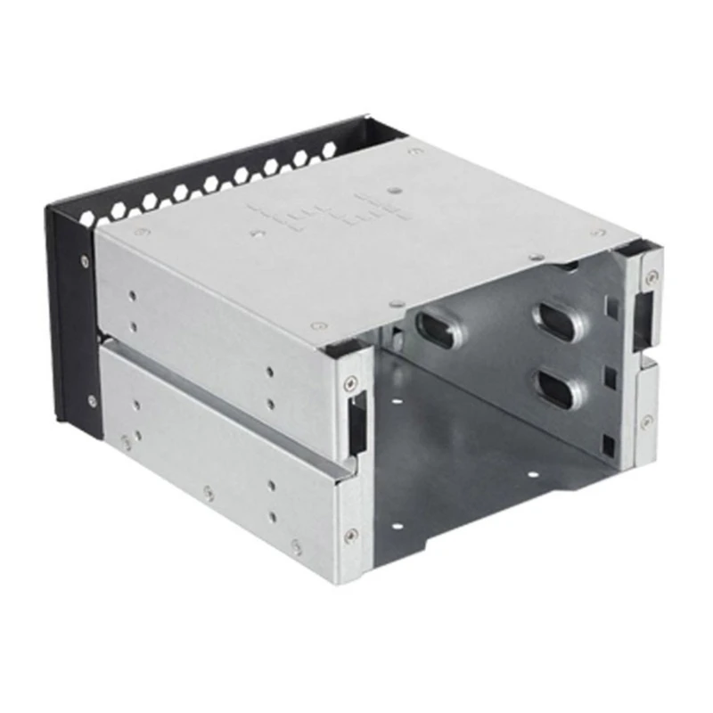 

Aluminum Hard Drive Cage, 3 x 3.5" HDD Rack Cage SATA HDD Hard Driver Tray Rack for Computer Cases