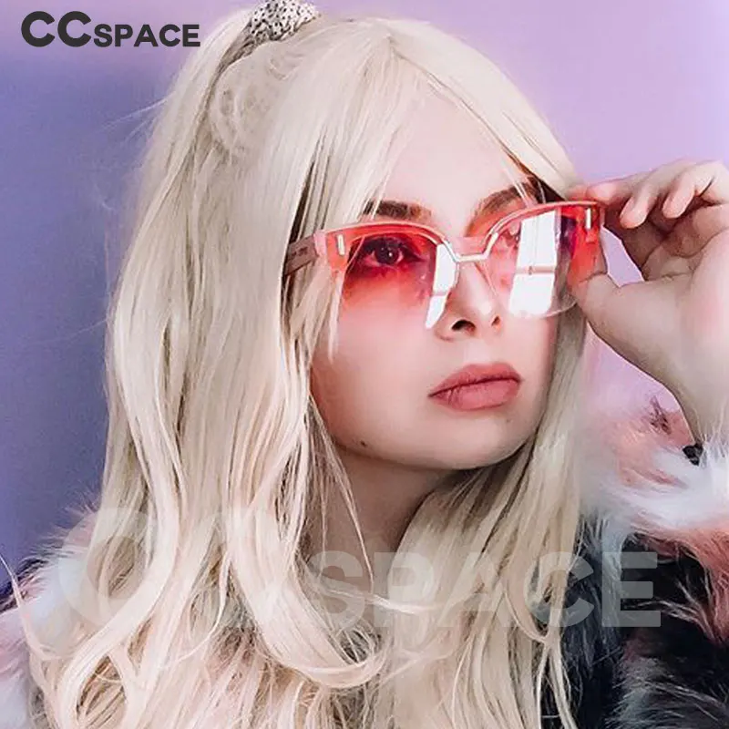 Женские/мужские солнцезащитные очки кошачий глаз с квадратными линзами защитой