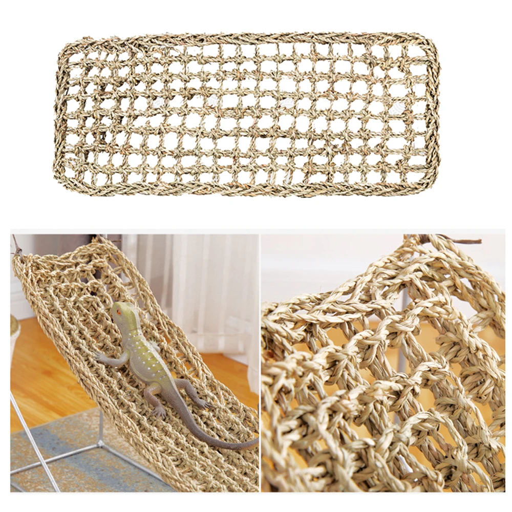 40X17cm Террариум для рептилий ящерицы шезлонг-гамак маленький Hermit Crabs Geckos коврики