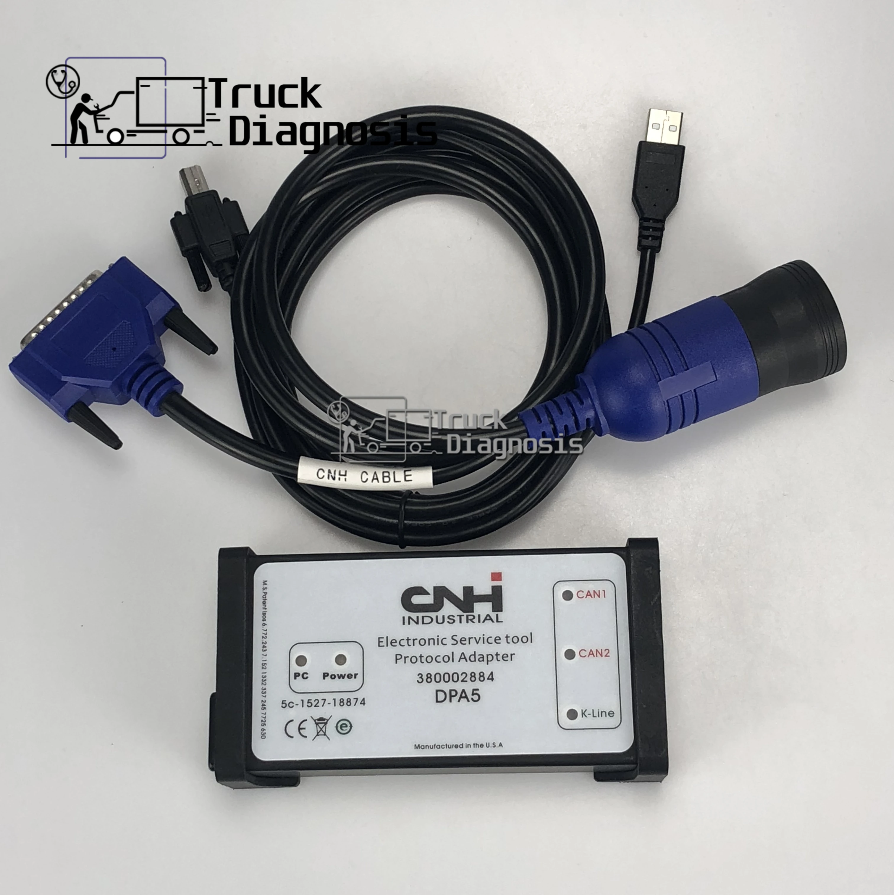 Диагностический инструмент для CNH EST New Holland электронный сервисный Инструмент dpa5