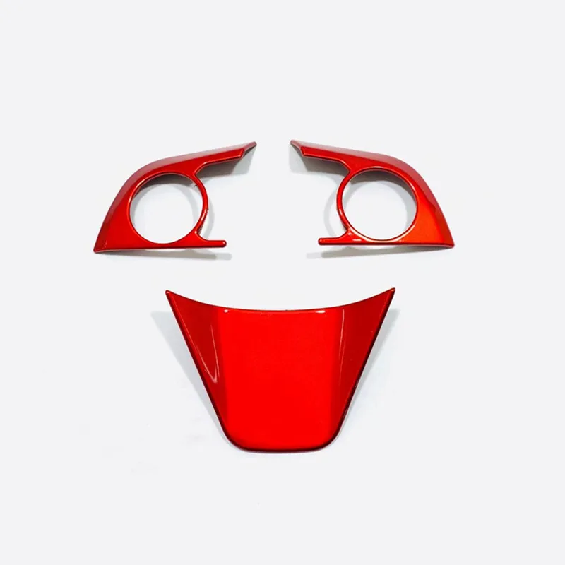 Отделка автомобильного рулевого колеса для Toyota rav4 2019 Abs Chrome | Автомобили и