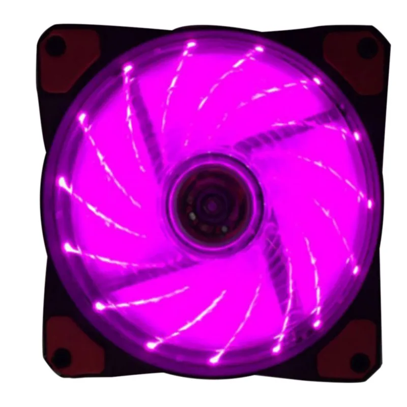120 мм Стандартный чехол для ПК охлаждающий вентилятор светодиодный светильник