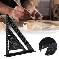 triangle ruler 7inch aluminum alloy angle protractor speed metric square measuring ruler for building framing tools gauges