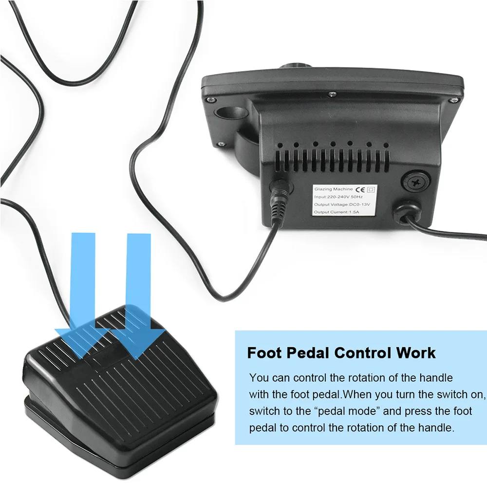 Машина для профессионального маникюра и педикюра 35 000 об/мин электрический