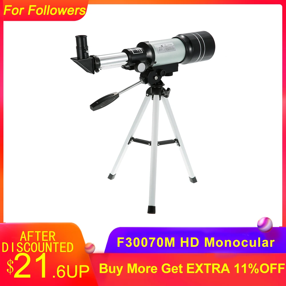 

Professional Outdoor HD Monocular 150X Refractive Space Astronomical Telescope Travel Spotting Scope with Portable Tripod