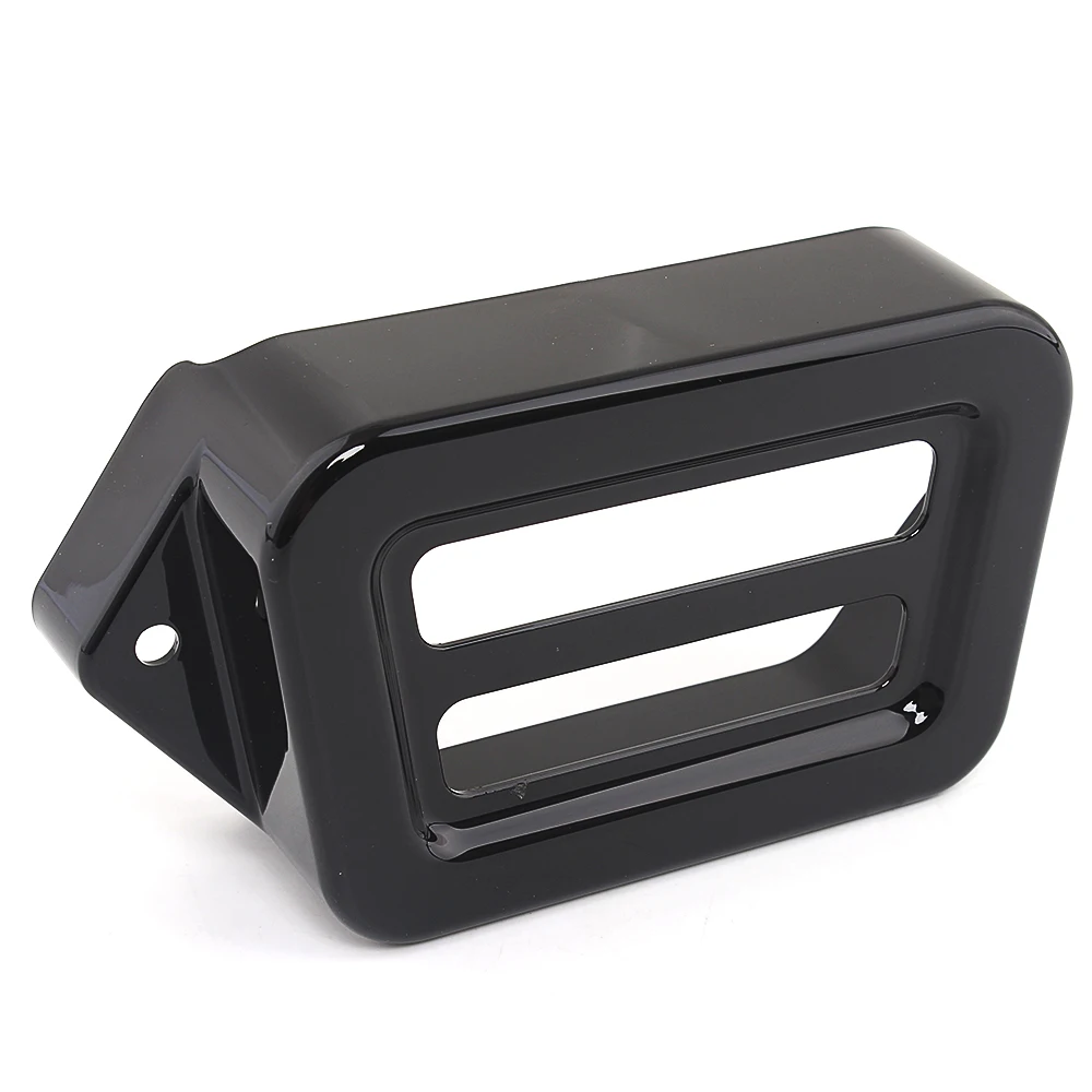 

Black Motorcycle Voltage Regulator Cover Kit For Harley Touring Road King Street Electra Glide Ultra Classic