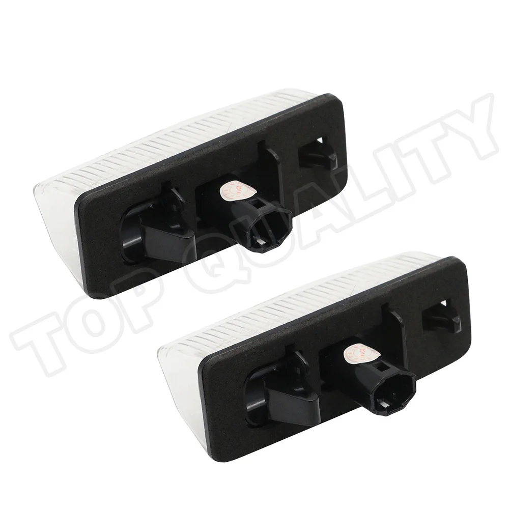 2 шт. автомобиля светодиодный номер Подсветка регистрационного номера для Toyota Prius