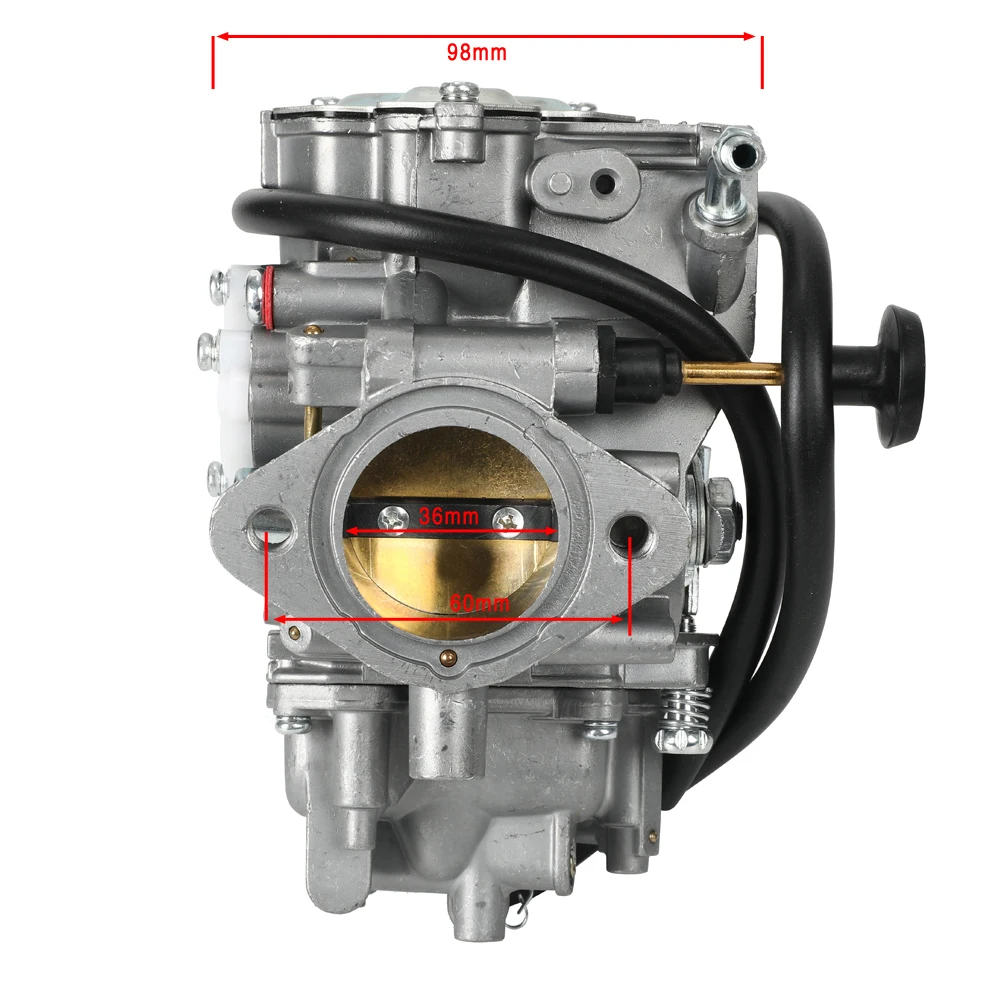 

Carburetor 36mm For Yamaha YFM350FW Big Bear 350 YFM 350U YFM350U 350FW 2X4 WARRIOR 350 YFM350X Kodiak 400 YFM400FW 4WD ATV Quad