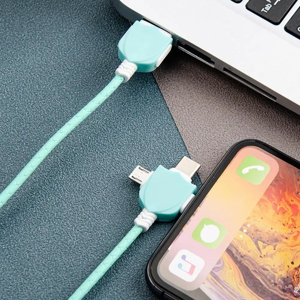 

Сильная Совместимость ТПЭ 8pin Type-C Micro USB провод для быстрой зарядки для Android