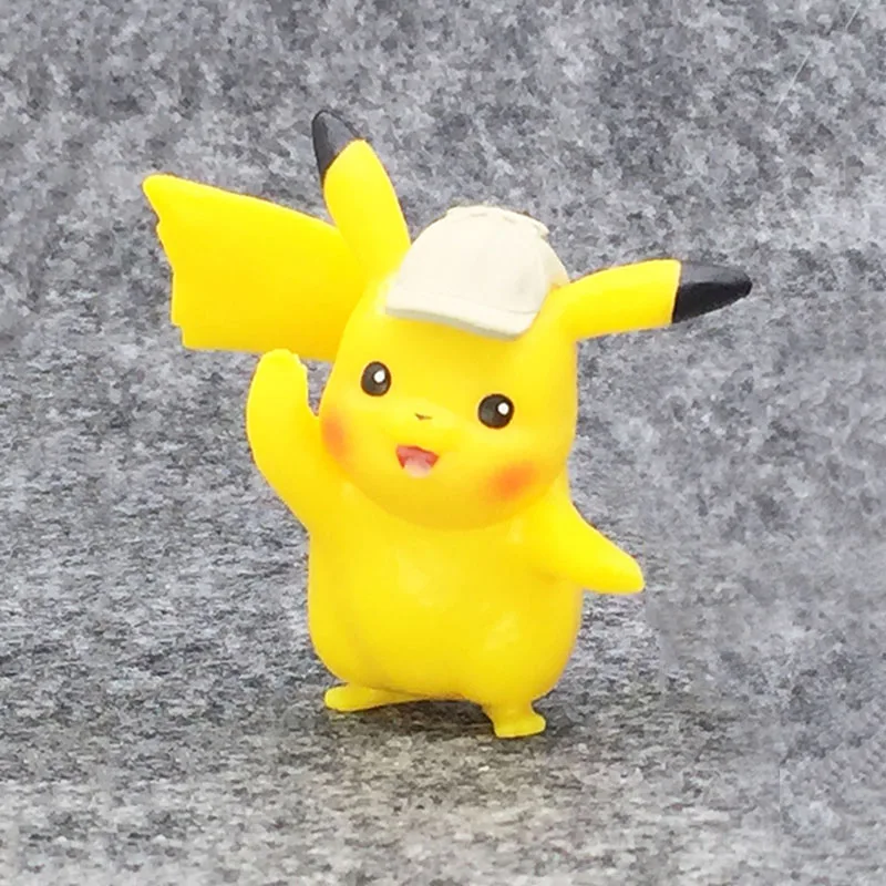 1 TAKARA TOMY Покемон мультфильм 37 стилей Сквиртл Бульбазавр Чаризард детектива пика Аниме фигурки куклы игрушки подарки для детей - Цвет: 1