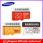 Карта памяти SAMSUNG Micro SD, высокоскоростная карта памяти 128 ГБ, 100 МБс., EVO Plus PRO 64 ГБ, класс 10, TF-карта 256 ГБ, 32 ГБ, C10, UHS-I, U3, карта памяти