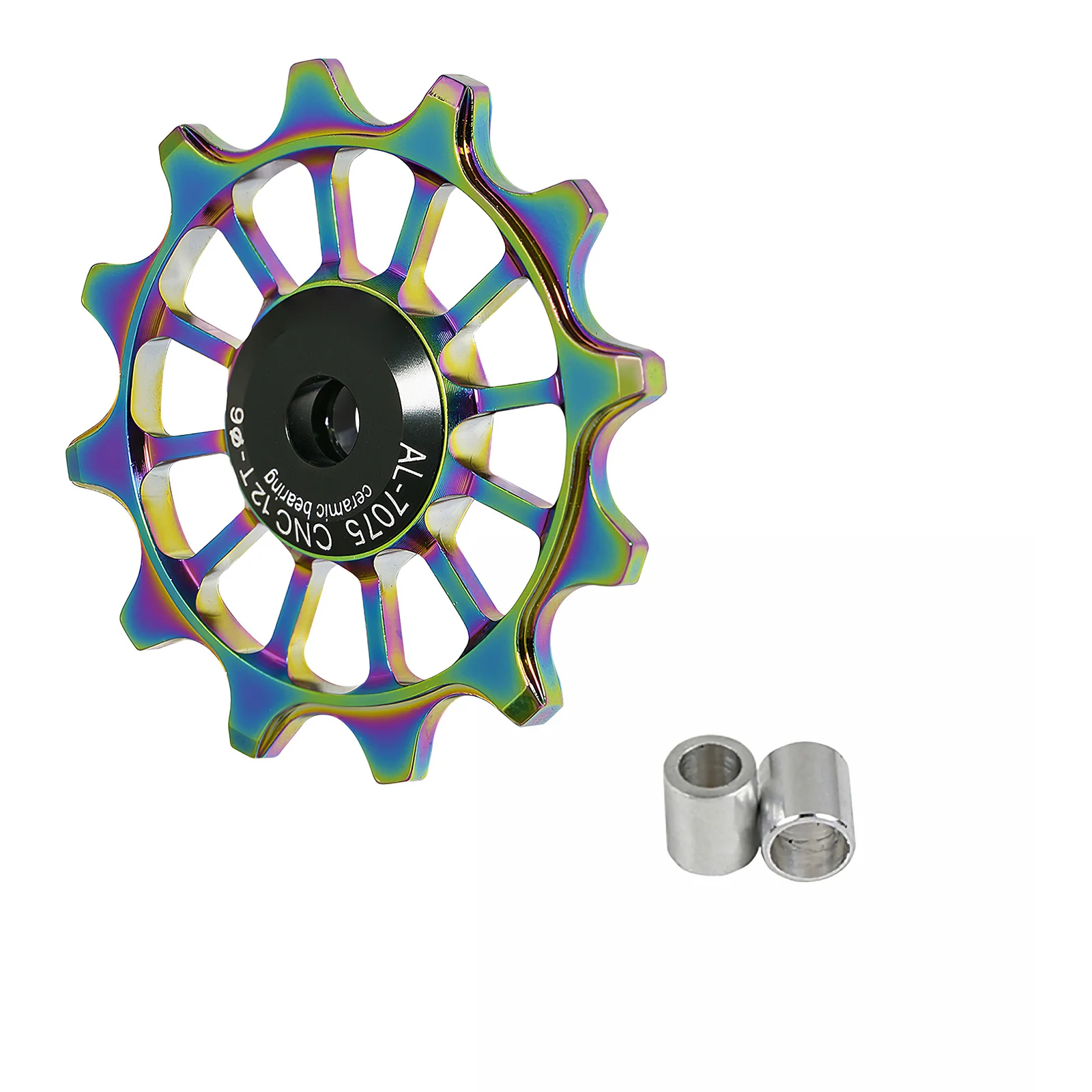 

12T Bicycle Rear Derailleur Pulley Bearing Guide Pulley MTB Bicycle Rear Derailleur Wheel Bearing Pulley Bike Guide Roller