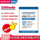 LOSONCOER 2300 мАч, BL-10 Батарея для Thl BL 10 BL10 T12 мобильный телефон Батарея