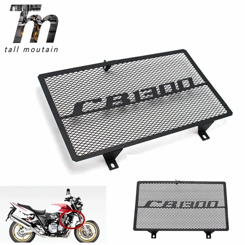 

For Honda cb 1300 2003-2008 CB1300 2004 2005 2006 200Motorcycle stainless steel Radiator grille guard protection net cover