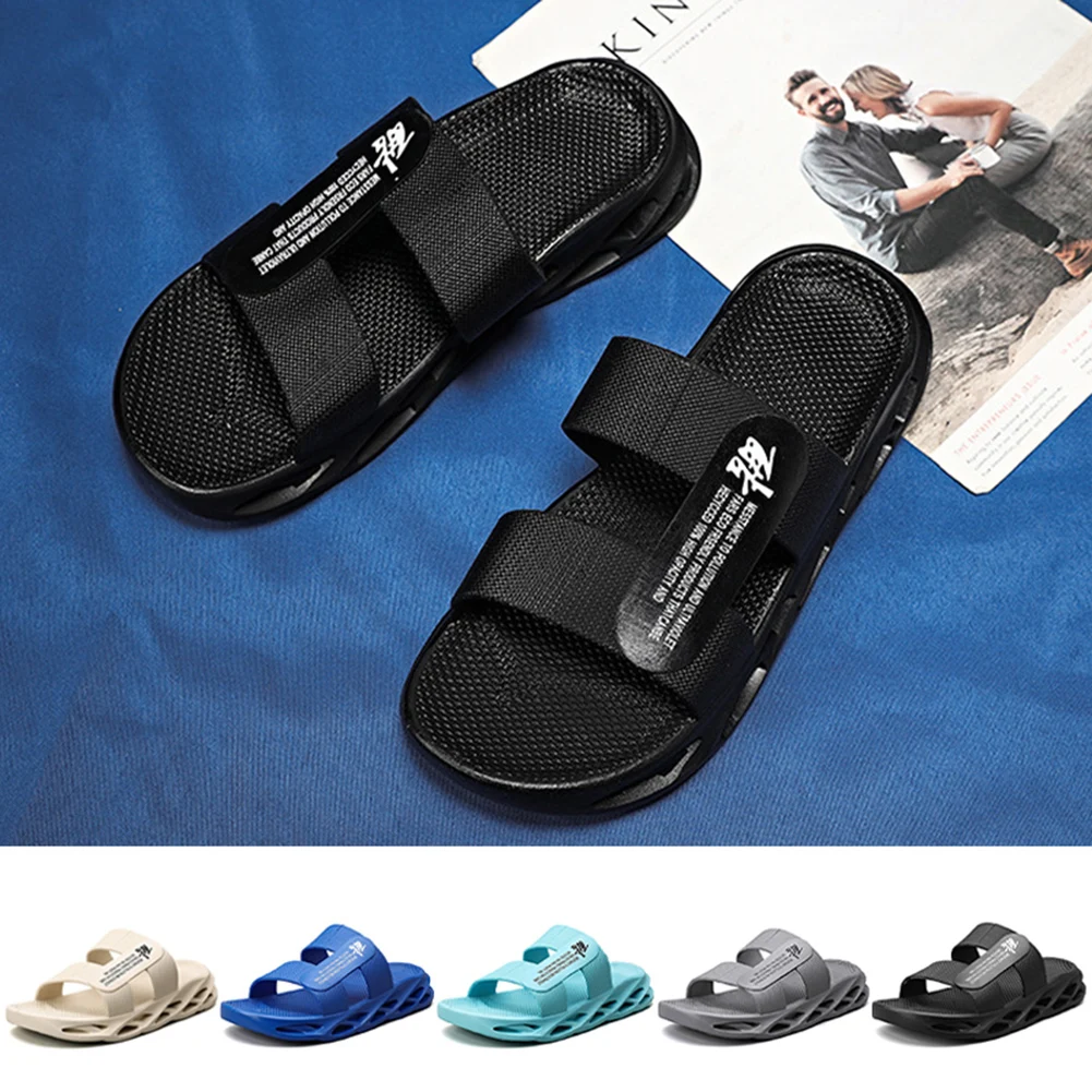 

Summer Men's Blade Sole Cool Sandals and Slippers Home Outdoor Wading Sandals Lightweight Men's Shoes Size EU39-44