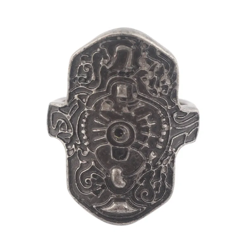 Набор ручных колец Dark Soul Flame винтажные готические кольца с кристаллами злой глаз