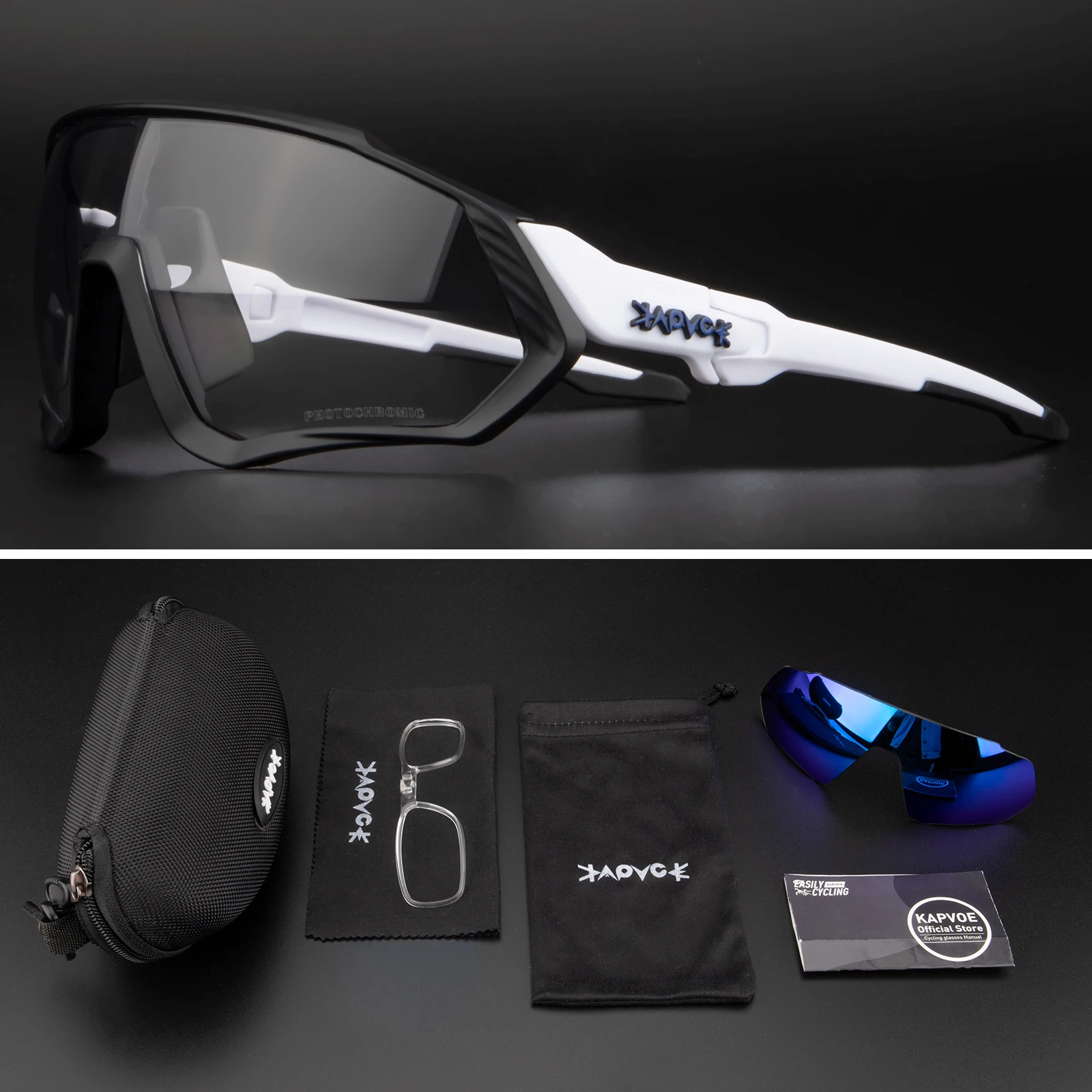 

UV400 Photochromic Cycling Eyewear Polarized Cycling Glasses Bike Bicycle Glasses Sunglasses Gafas Cicismo Goggles Professional