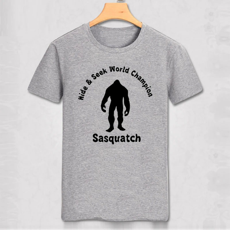Снежный прятки Champ Футболка забавная футболка монстр Трак комиксов Легенда