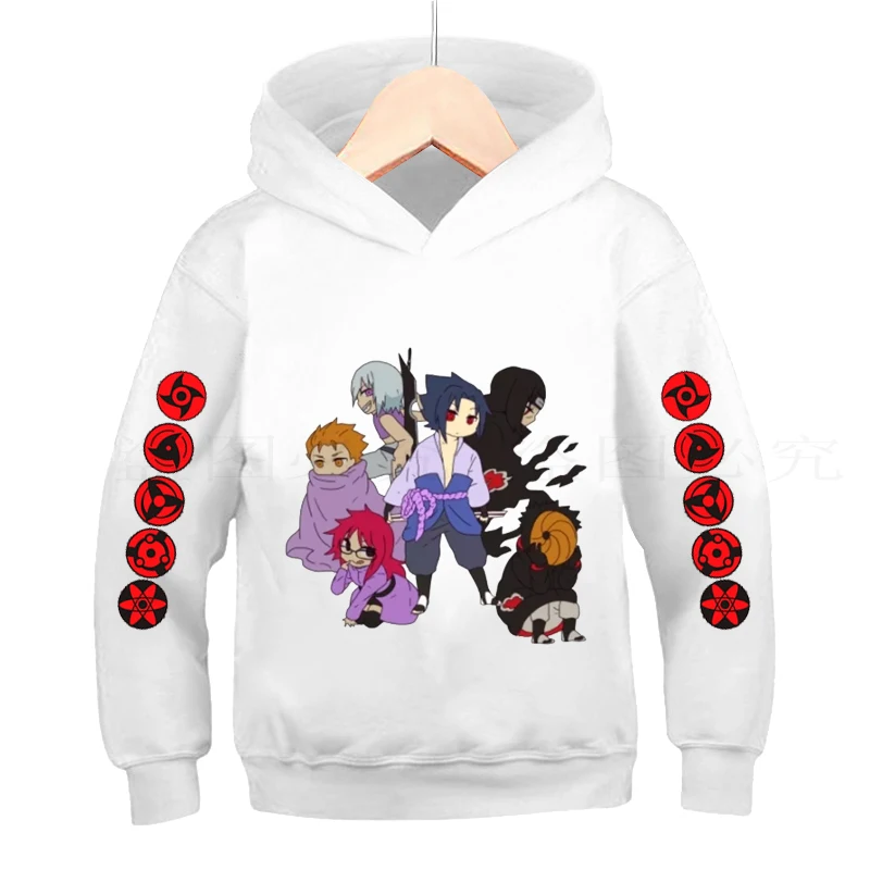 

children's Sasuke Hoodies anime Cotton 2020 News Fashion Printing Custom Hoodie boys and girls Sweatshirt Pullover Hoodies