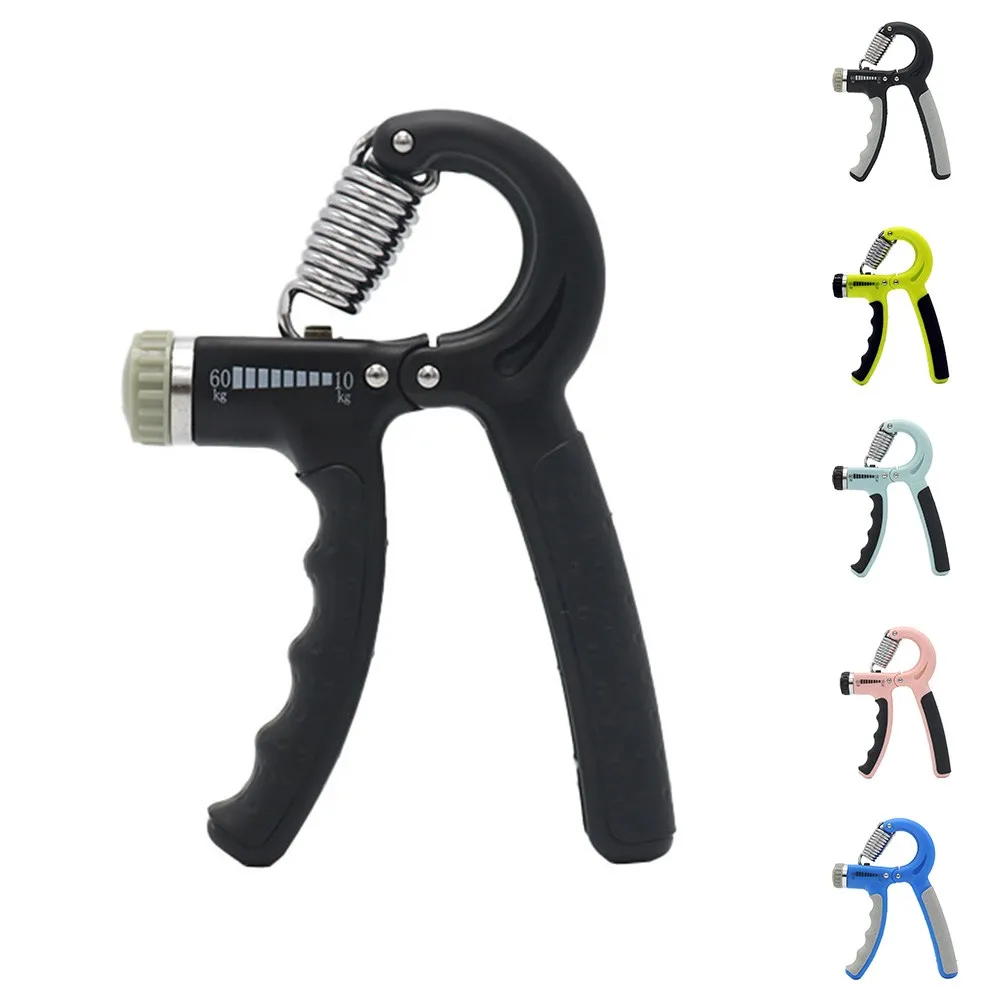 

10-60Kg Adjustable Hand Grip Fitness Hand Exerciser Grip Wrist Training Increase Strength Spring Finger Pinch Carpal Expander