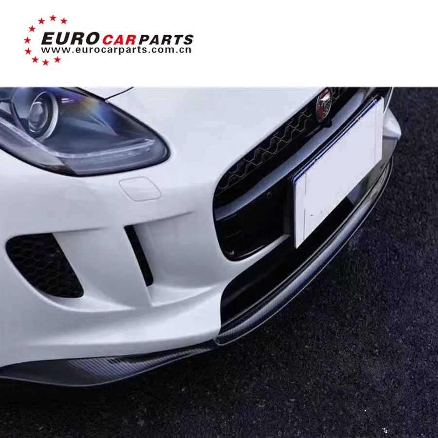 F-Type Углеродные наборы для тела с передней кромкой боковые юбки диффузор