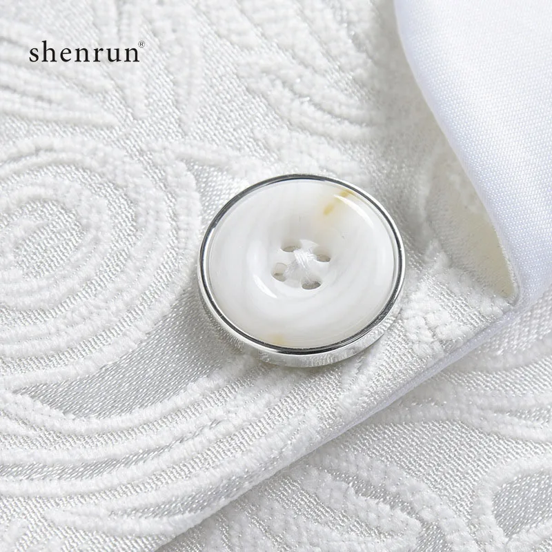 Shenrun, Мужской Блейзер, Повседневный, приталенный, для мужчин, белый, пиджак, для свадьбы, шаль, отворотом, смокинг, для вечеринки, для выпускного, костюм размера плюс, блейзеры
