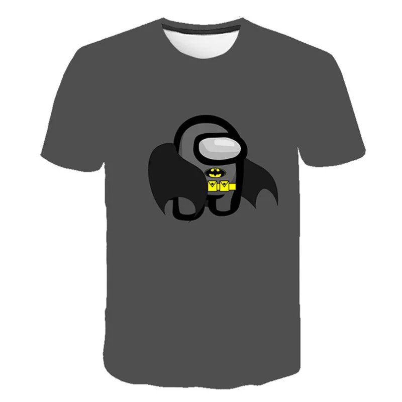 

New 3D Printed t shirt Game Between us T-shirt Short Sleeve Kids Boys Girls Casual Tops Tees Toddler Children's Clothing 4T-14T